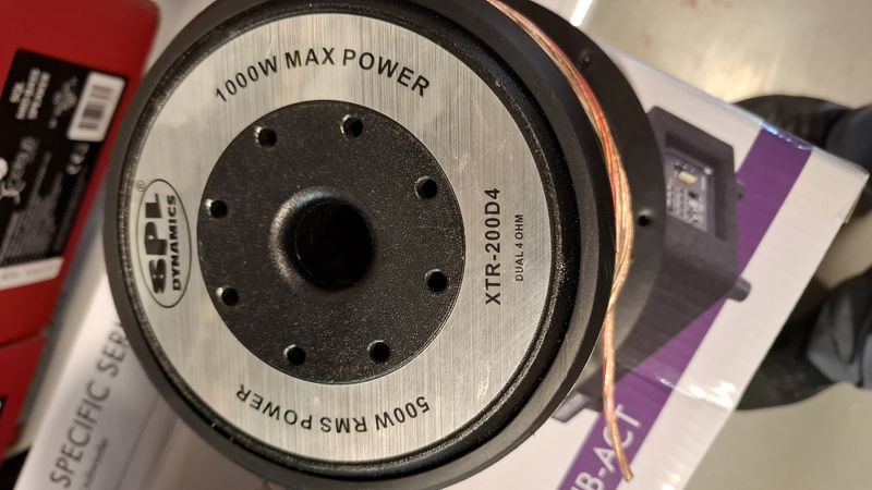 Brukt! SPL Dynamics XTR-200D4 8