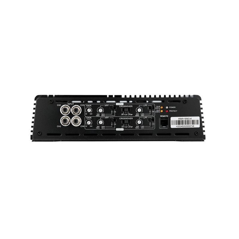 Deaf Bonce ASA-550.4. 4-kanal 4x 220/350/550W. 1ohm stabil