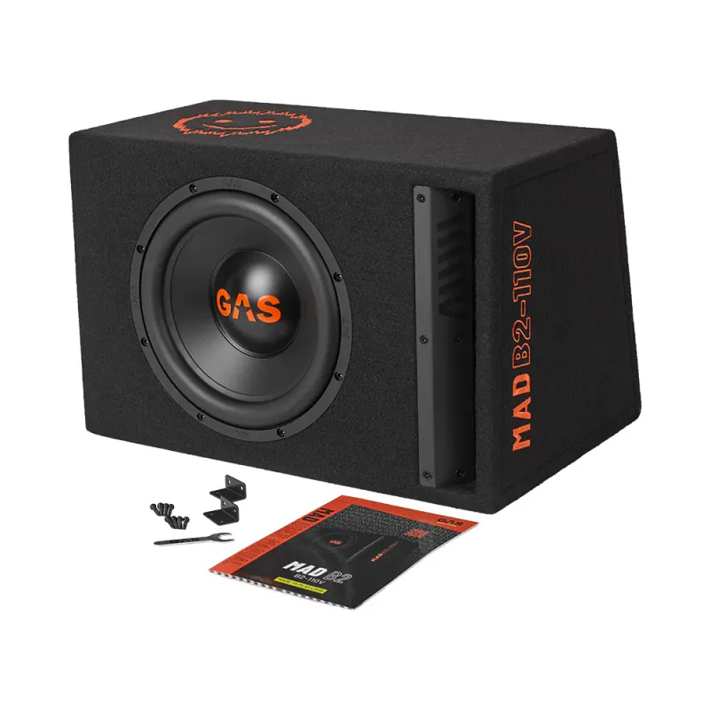 GAS MAD B2-110V  GAS MAD B2, 10``,300W RMS, 2x2 Ohm