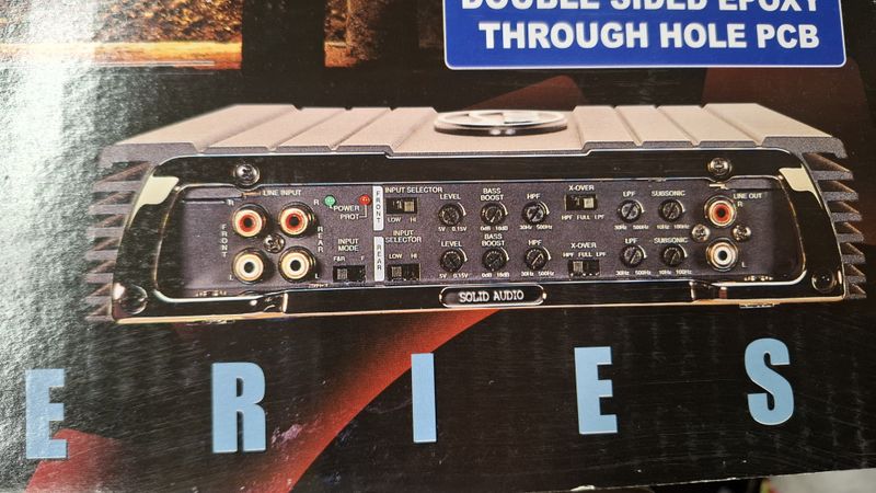 Solid audio F47 4x100w / 4x 160wRMS 