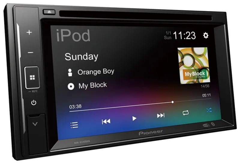Pioneer AVHA240DAB2-DIN DVD DAB BT USB/IPHONE 6,2