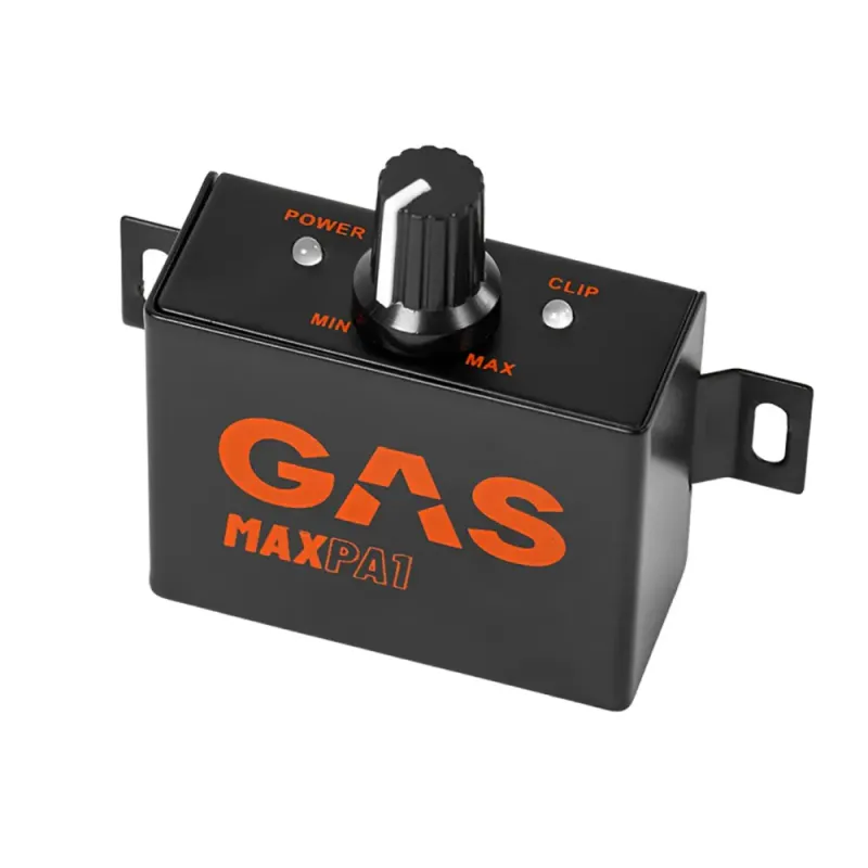 GAS MAX PA1-3000.1DZ2  Monoforsterker, 3000W RMS, 2 Ohm, fullfrekvens