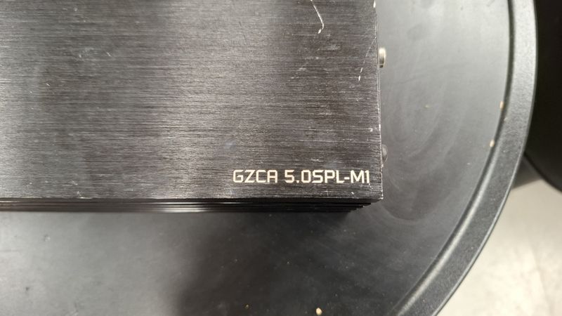 Brukt! Ground Zero GZCA 5.0SPL-M1 mono 1x 5000+wRMS 1ohm